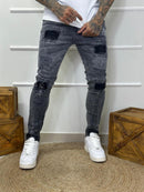 CALÇA JOGADOR CINZA