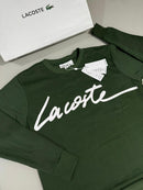 LACOSTE MANGA CUMPRIDA - VERDE